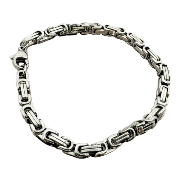 Men’s Stainless Steel Chain Bracelet | Bold 21cm Keel Link | Gift-Ready - Picture 3 of 3